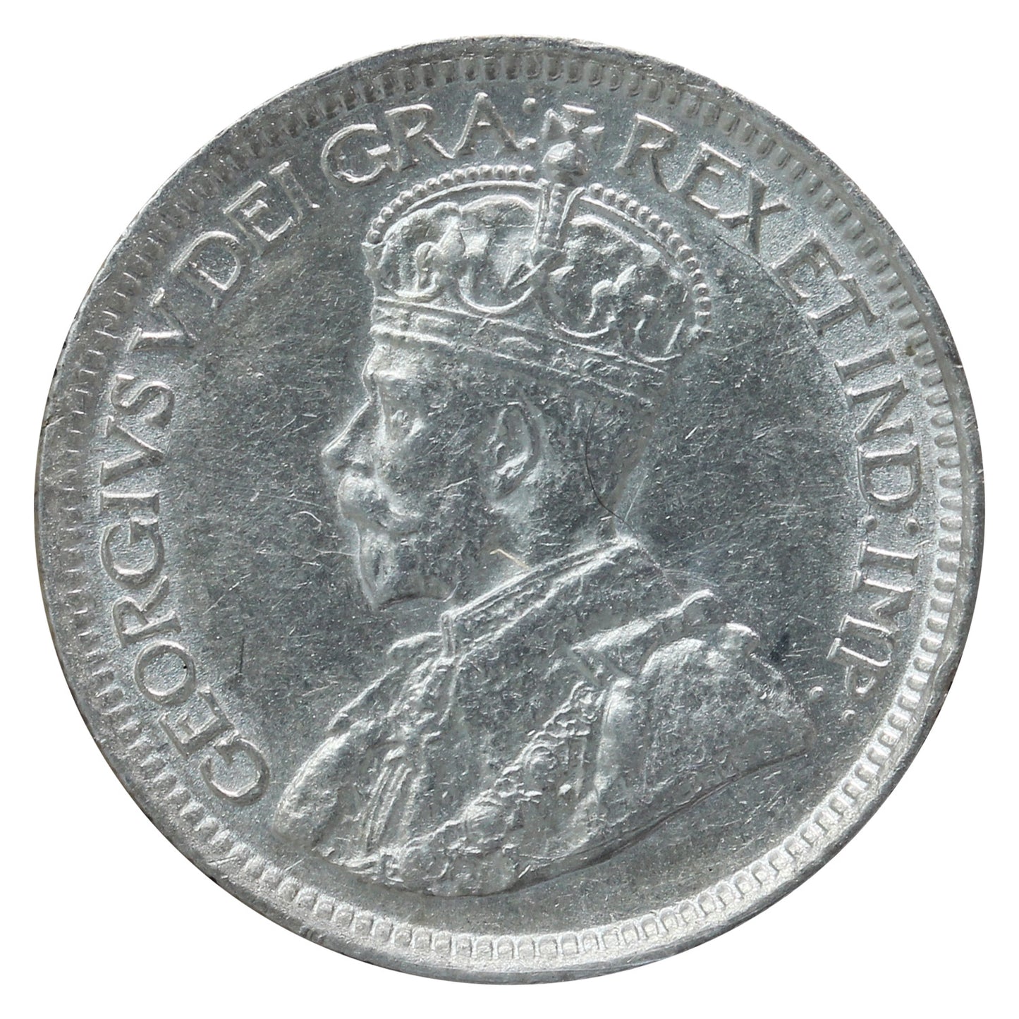1915 Canada 10-cents ICCS Certified AU-50