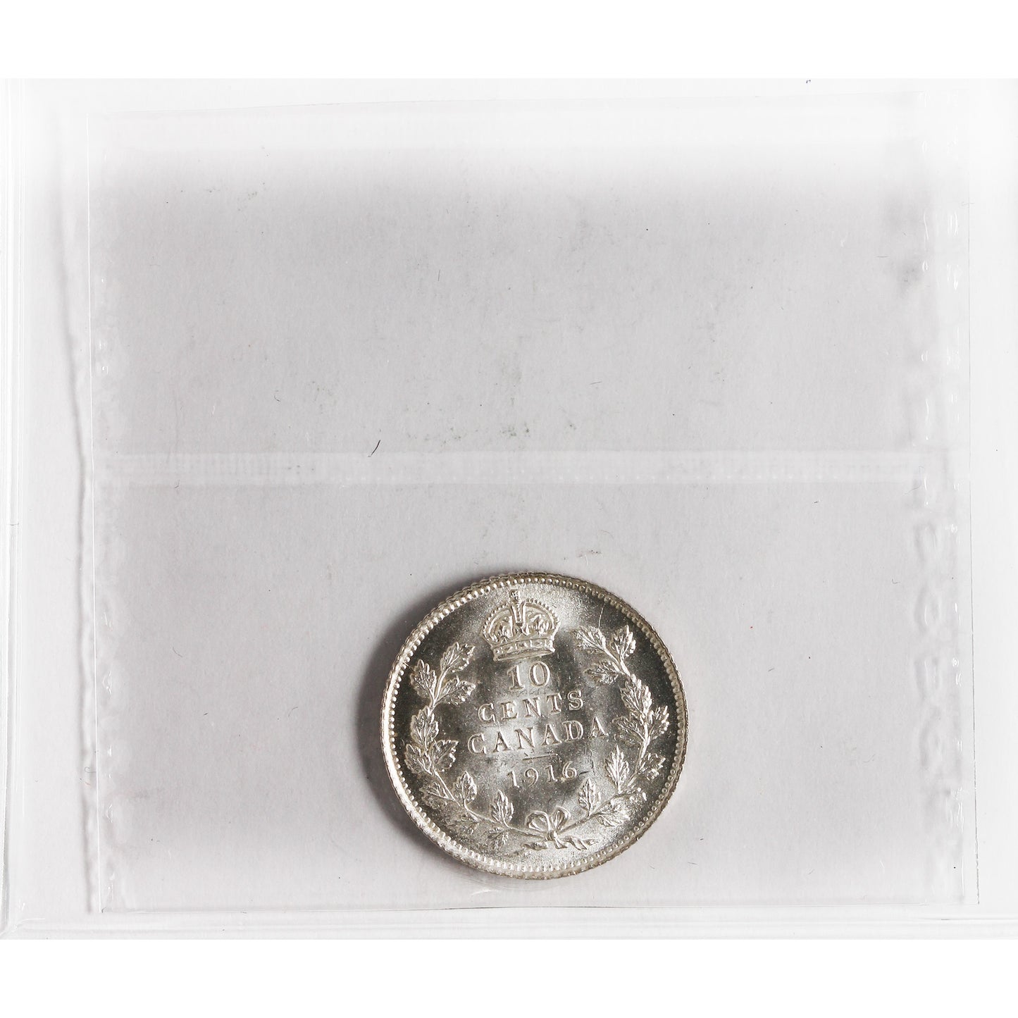 1916 Canada 10-cents ICCS Certified MS-65 (XHT 137)