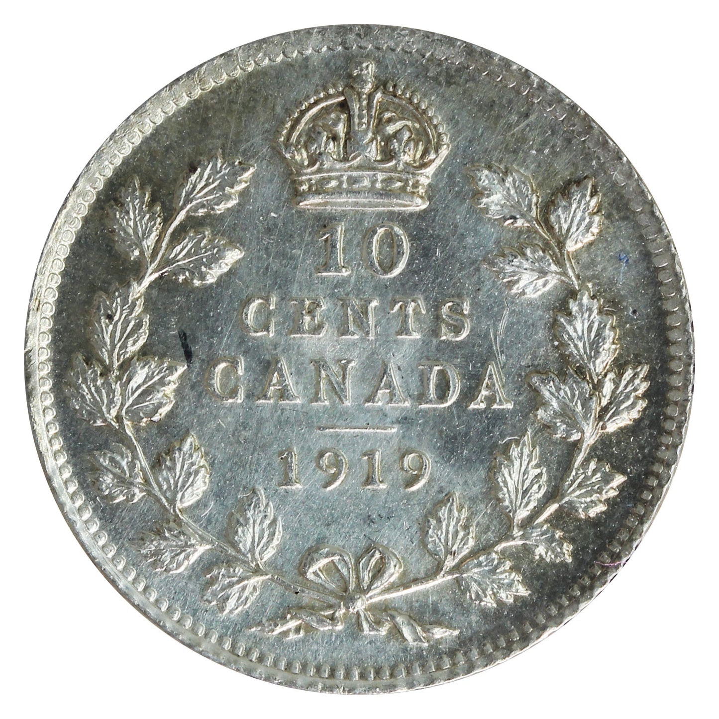 1919 Canada 10-cents ICCS Certified MS-65 (XVR 259)