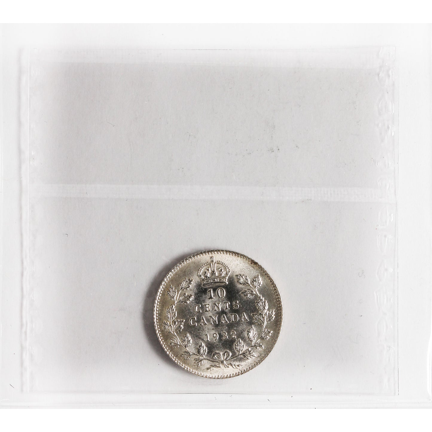 1932 Canada 10-cents ICCS Certified MS63 (XHT 145)