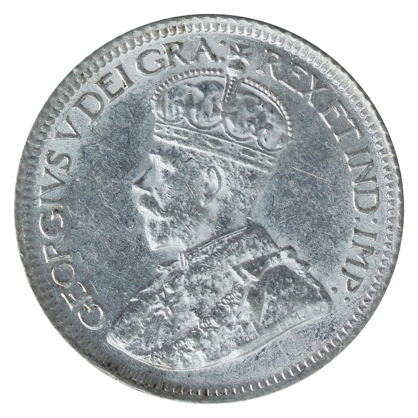 1933 Canada 10-cents ICCS Certified AU-50