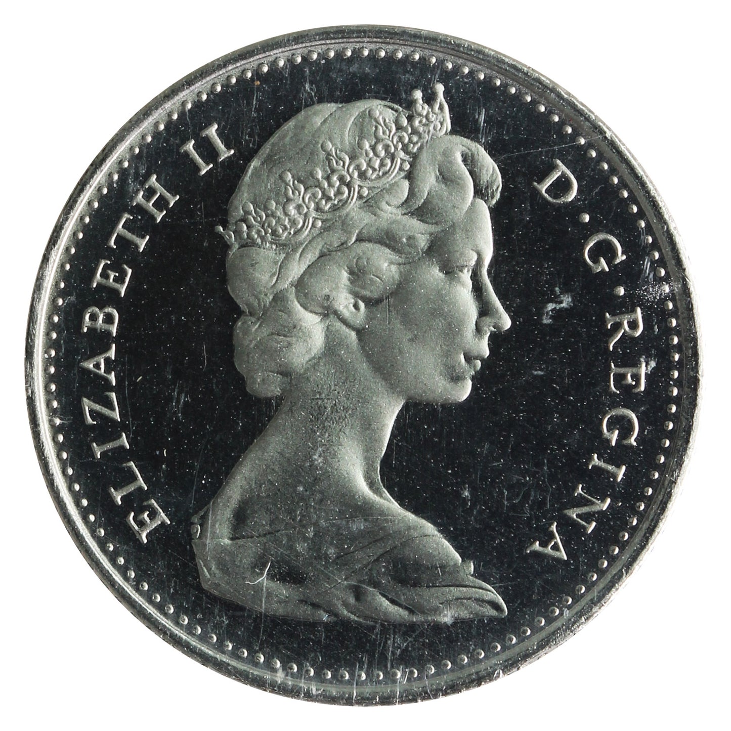 1969 Small Date Canada 10-cents ICCS Certified PL67 Heavy Cameo