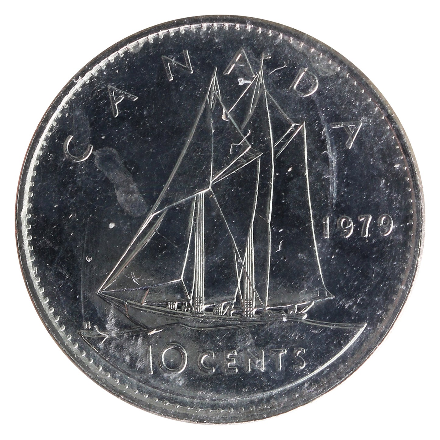 1979 Canada 10-cents ICCS Certified MS64