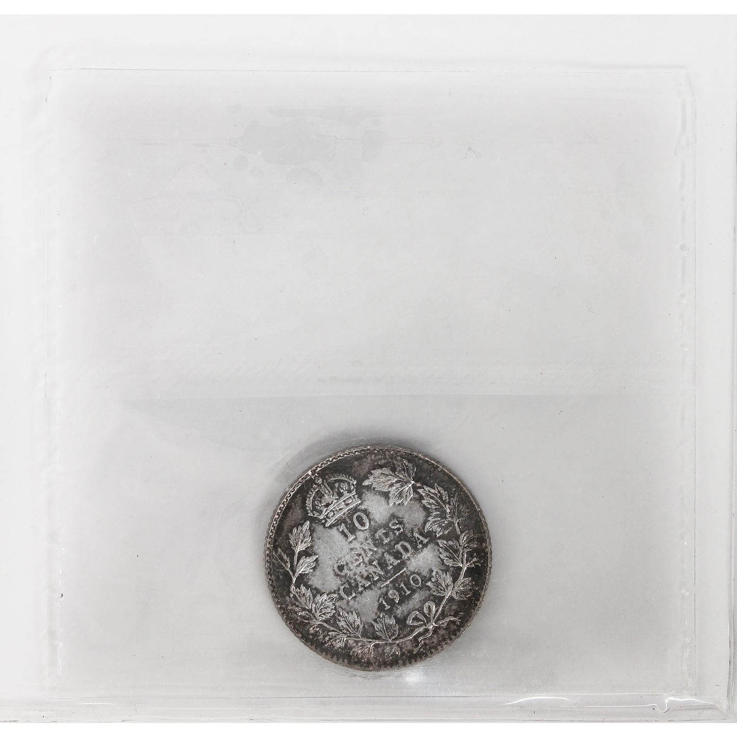 1910 Canada 10-cents ICCS Certified MS-63 (ZO 175)