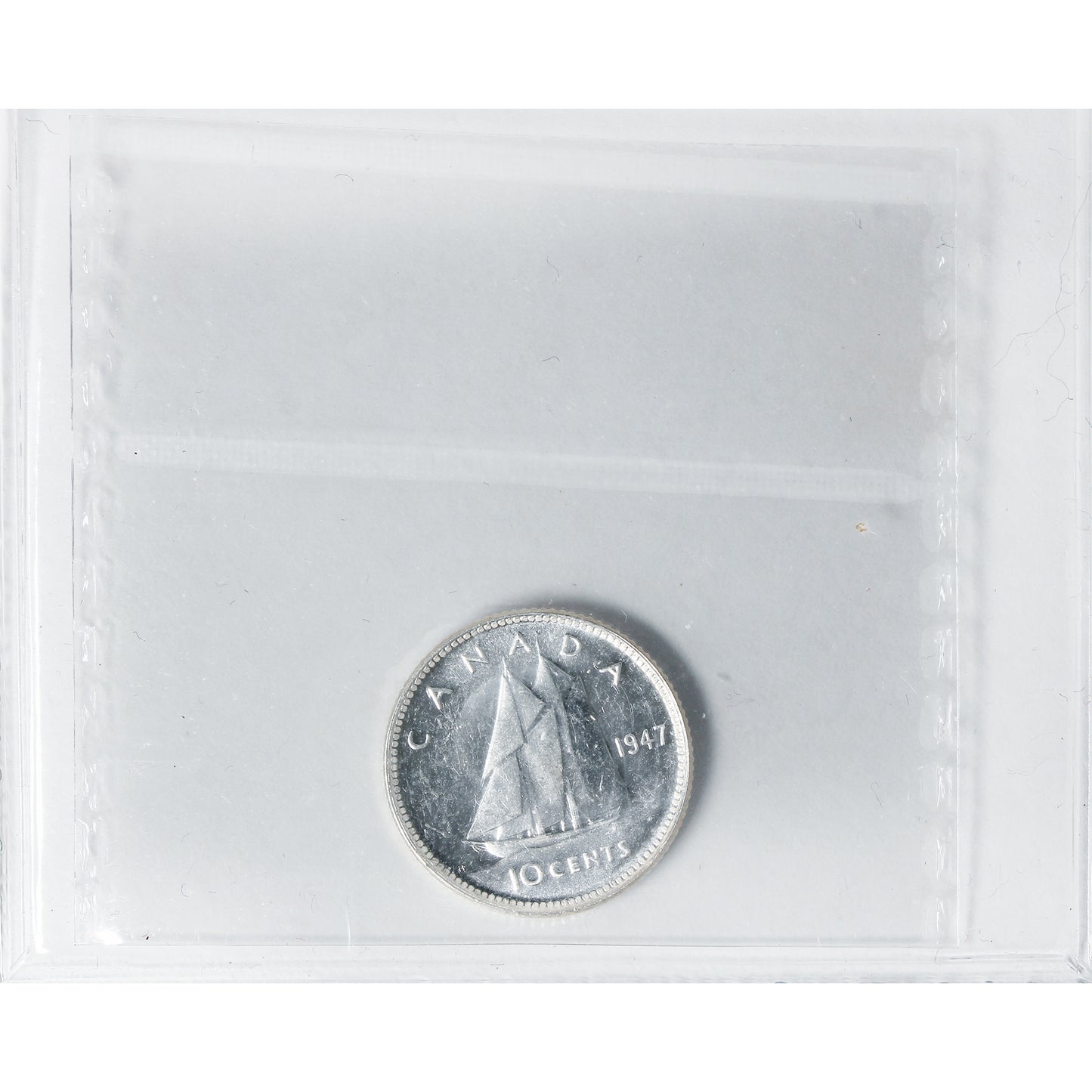 1947 Canada 10-cents ICCS Certified MS-65 (XHT 192)