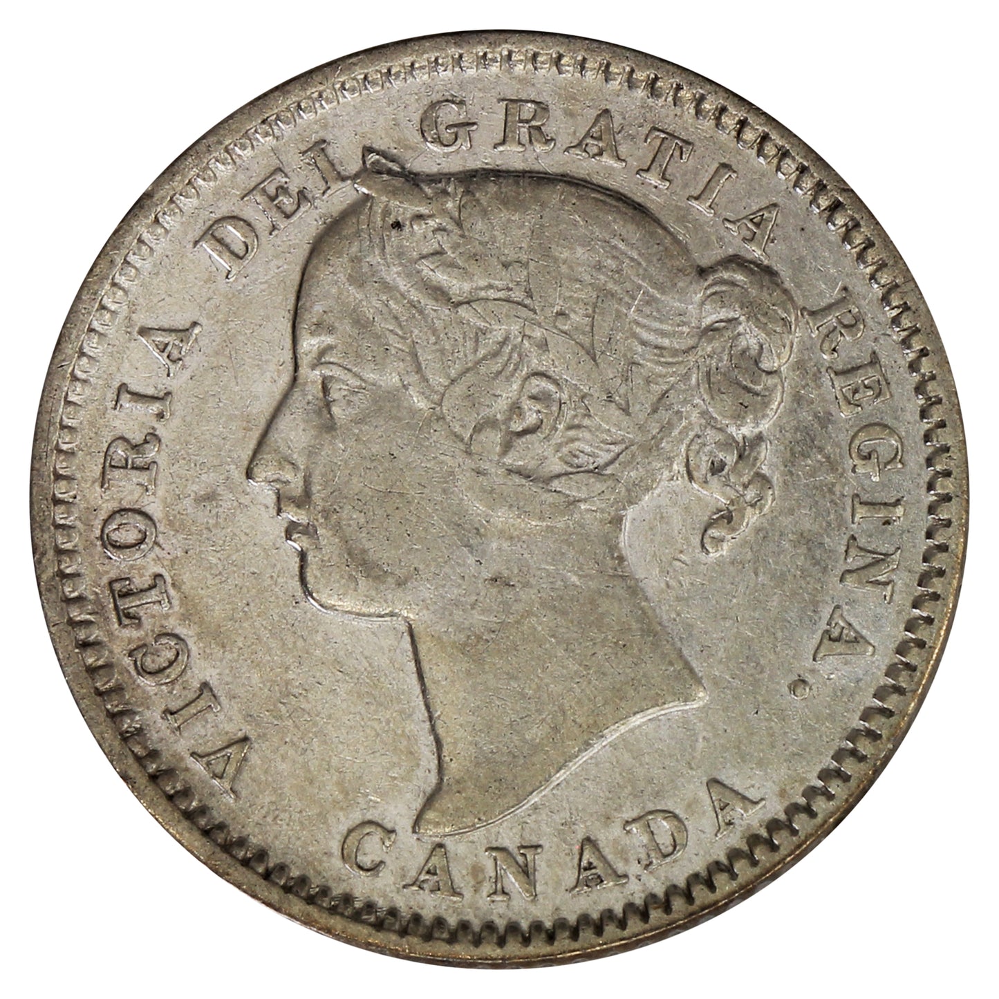 1883H Canada 10-cents Very Fine (VF20) $