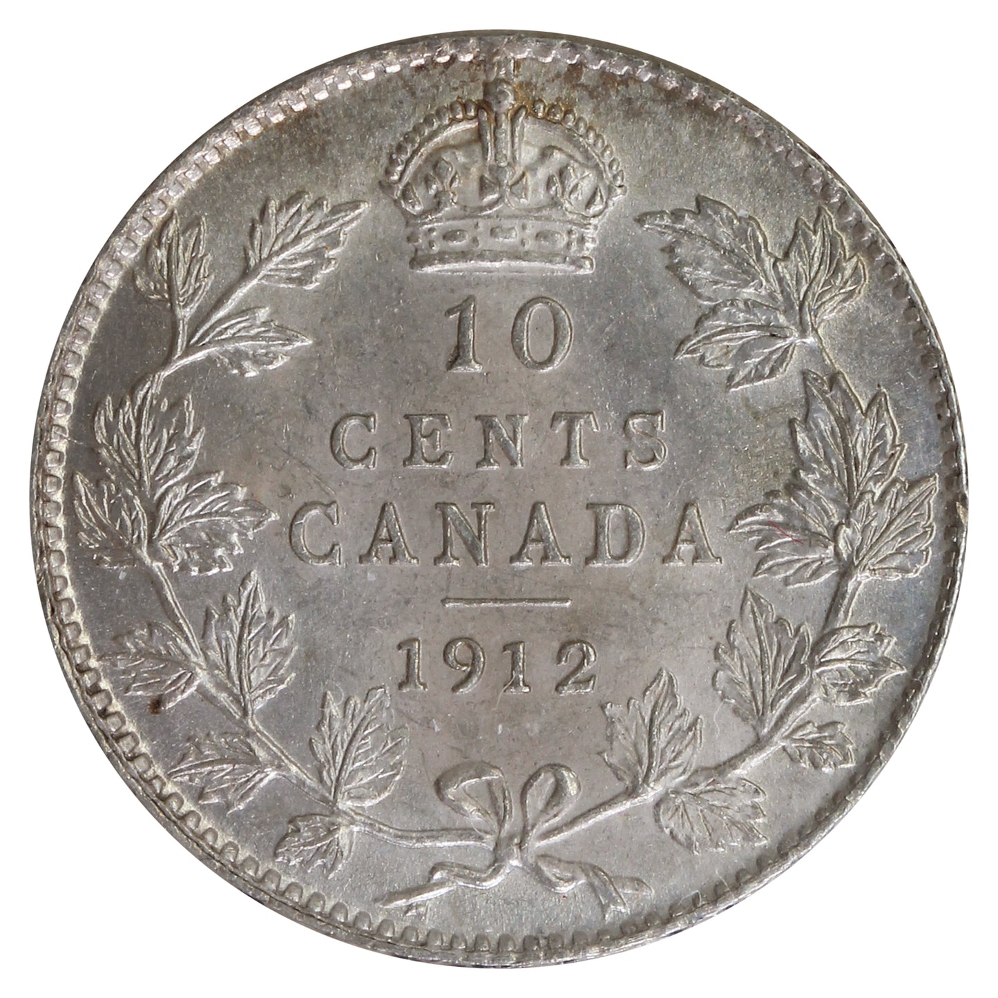 1912 Canada 10-cents ICCS Certified MS63 (XHI 302)