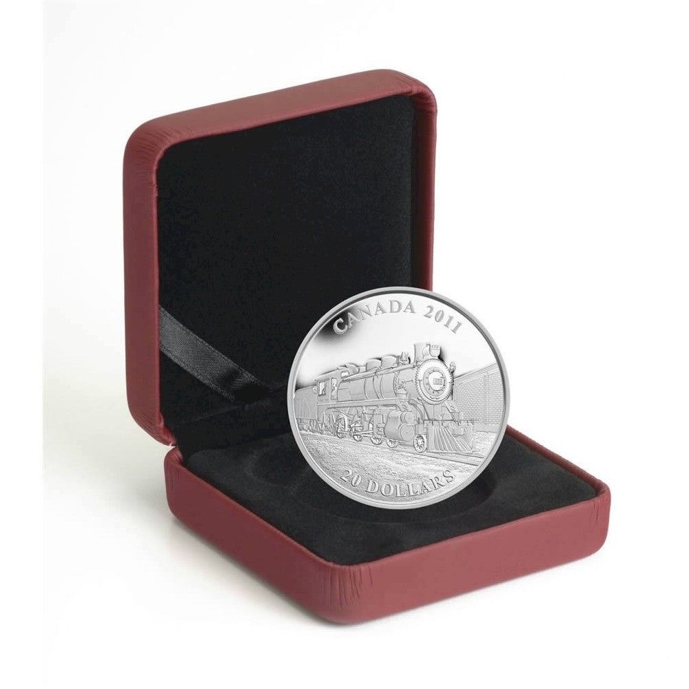 2010 $20 Great Canadian Locomotives - The Selkirk Fine Silver (No Tax)