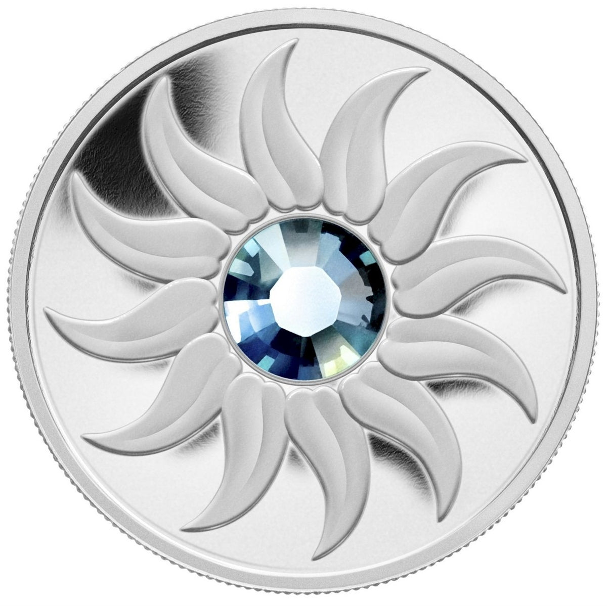 2011 Canada $3 Birthstone Collection - March Fine Silver