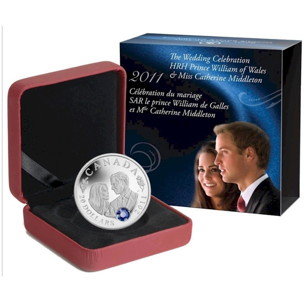 RDC 2011 Canada $20 Prince William & Kate Middleton Wedding (impaired)
