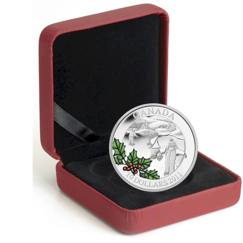 2011 Canada $10 Little Skaters Fine Silver Coin (TAX Exempt).
