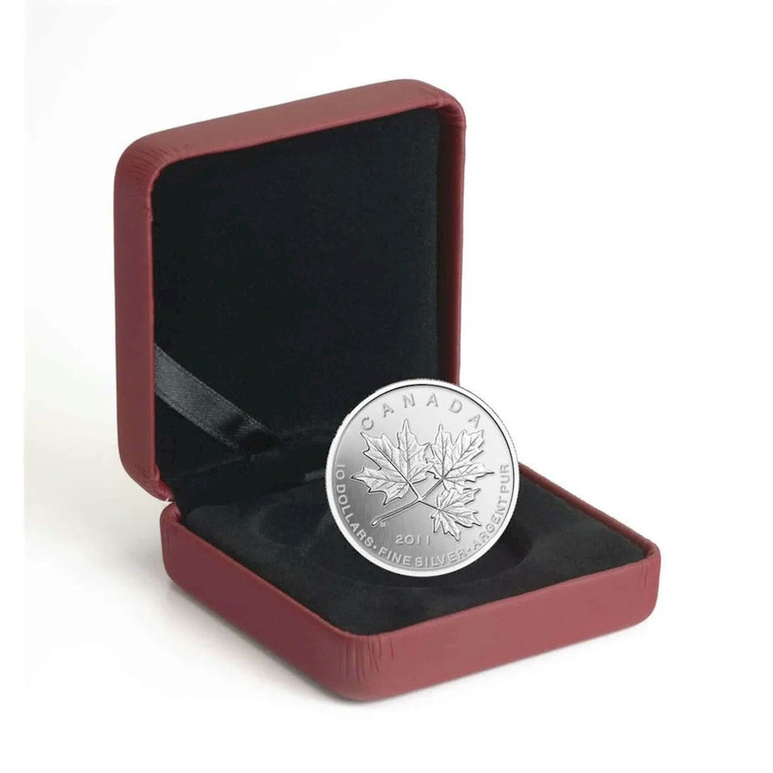 2011 Canada $10 Maple Leaf Forever Fine Silver (No Tax)