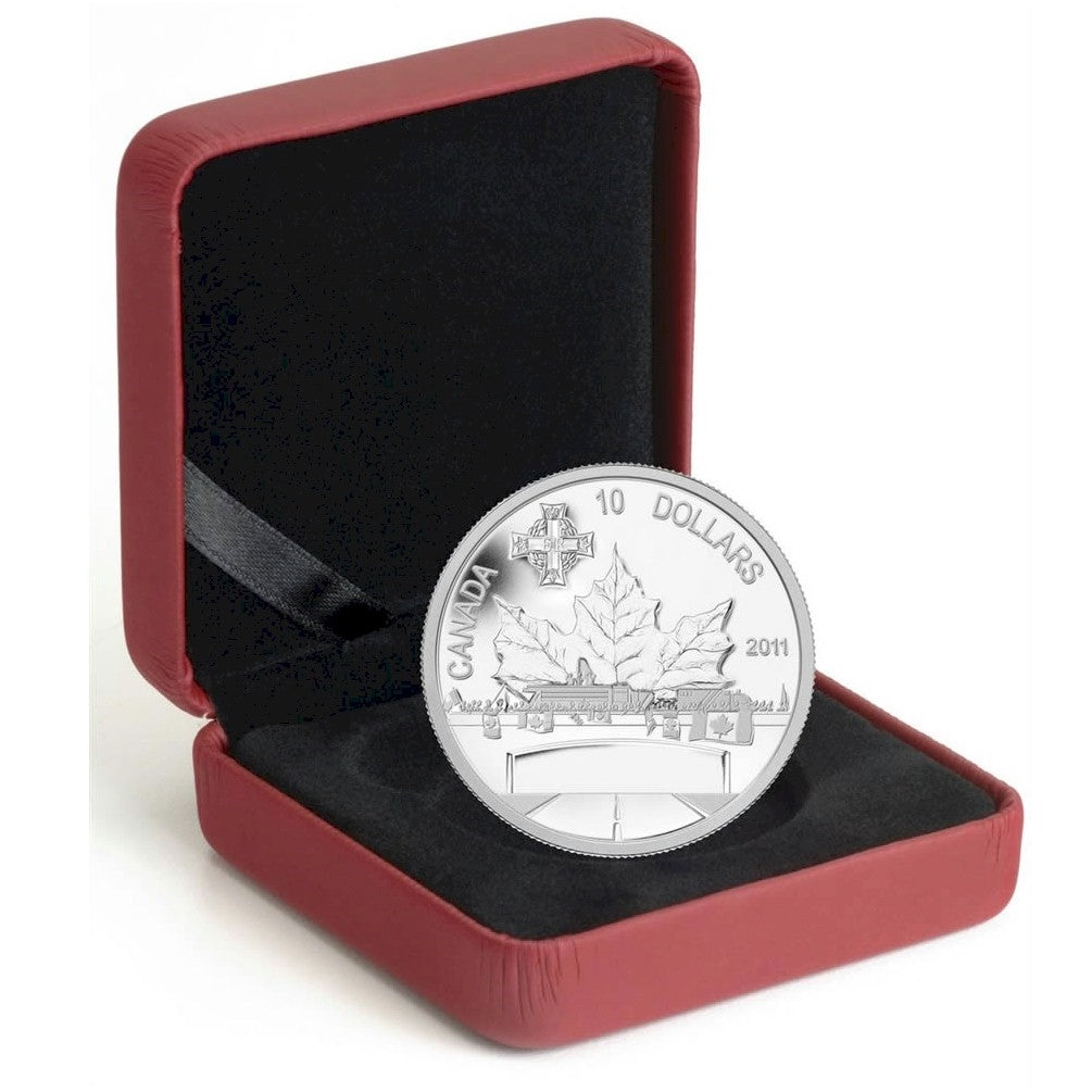 2011 Canada $10 Highway of Heroes Fine Silver Coin (TAX Exempt)