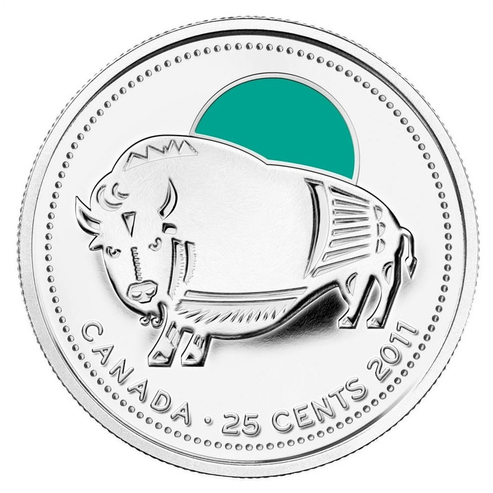 2011 Canada 25-cent Parks Canada - Our Legendary Nature 3-coin Sterling Silver Set