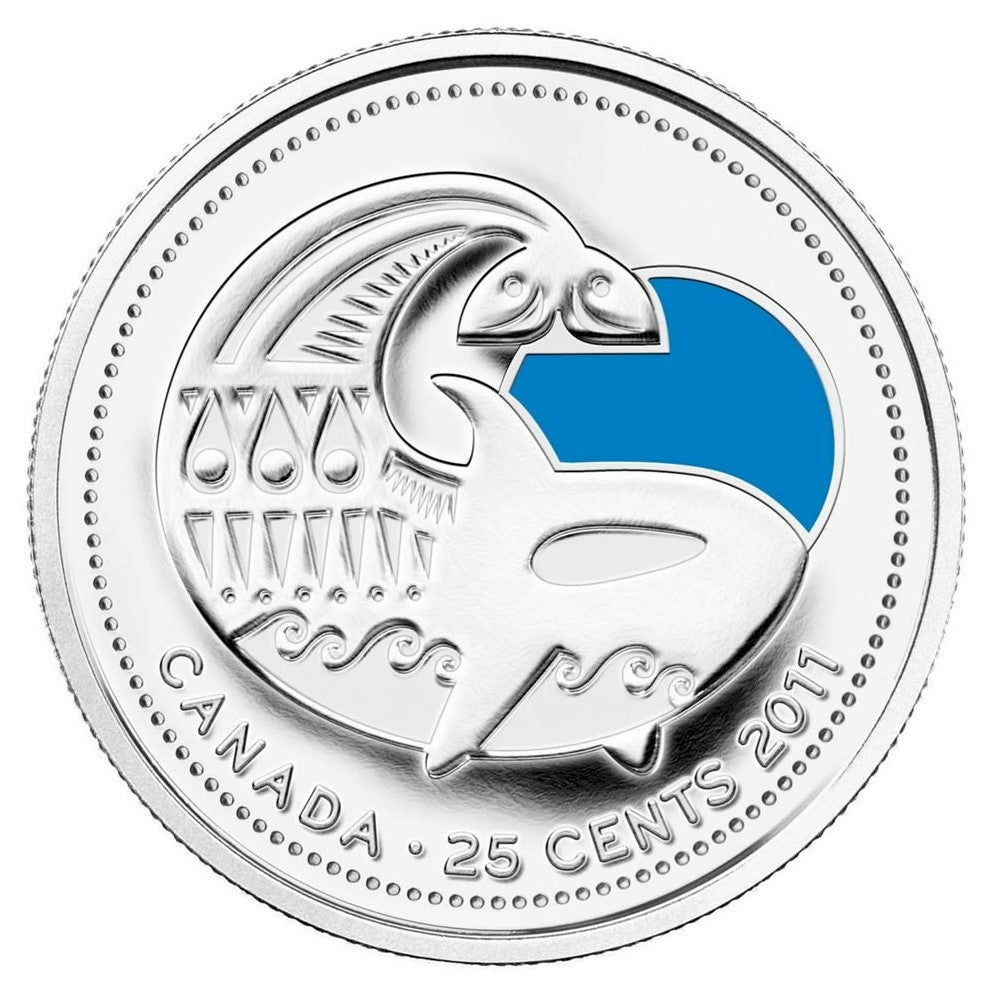 2011 Canada 25-cent Parks Canada - Our Legendary Nature 3-coin Sterling Silver Set