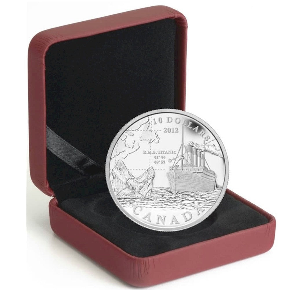 2012 Canada $10 R.M.S. Titanic Fine Silver Coin (TAX Exempt)