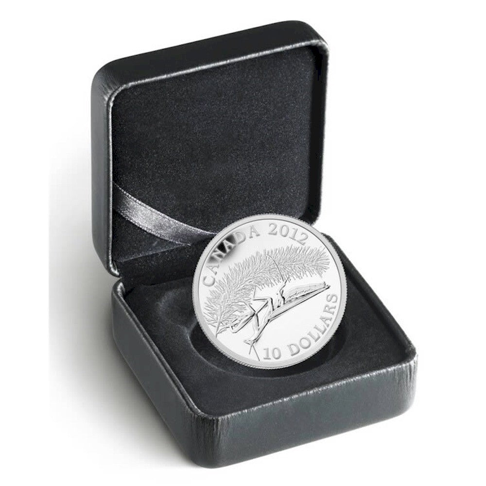 2012 $10 Canadian Geographic - Praying Mantis Fine Silver (No Tax)