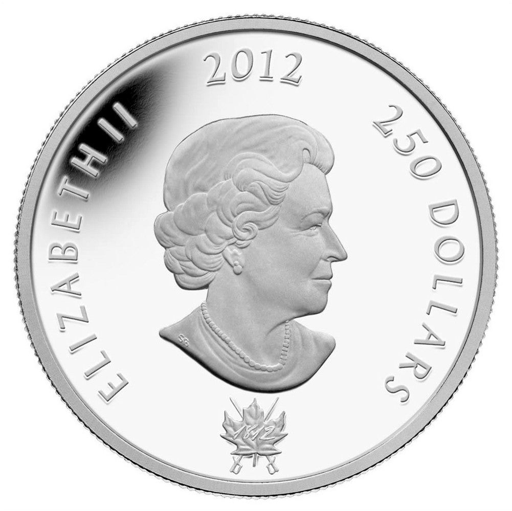 2012 Canada $250 King George III Peace Medal Silver Kilo (No Tax)