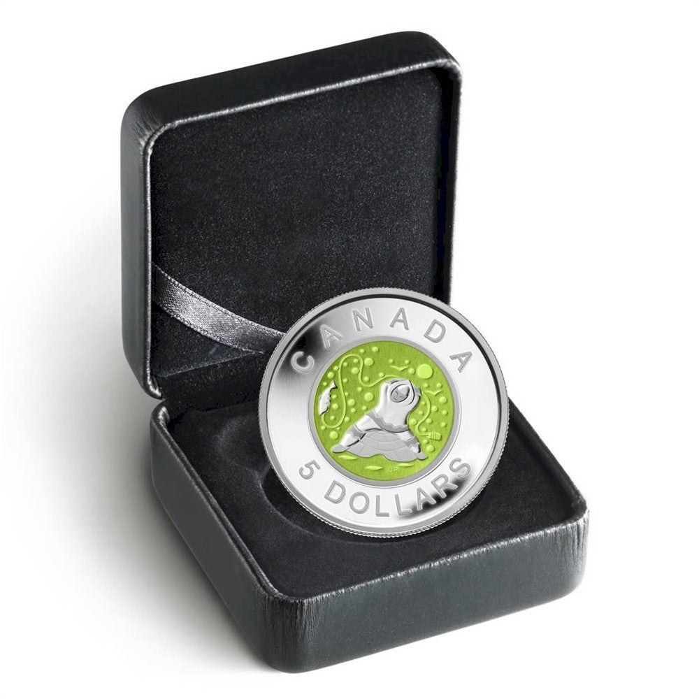 2013 Canada $5 Contemporary Aboriginal Art - Ice Fishing Father (No Tax)