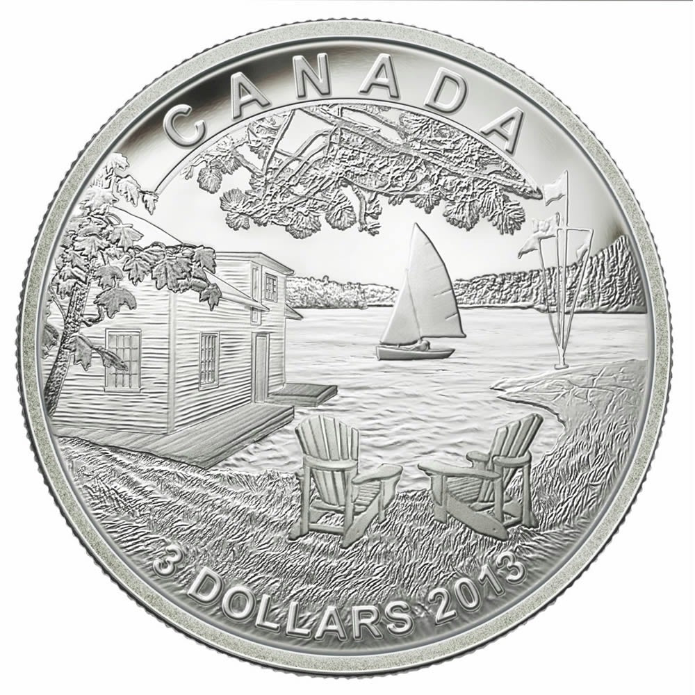 2013 Canada $3 Martin Short Presents Canada Fine Silver (No Tax)