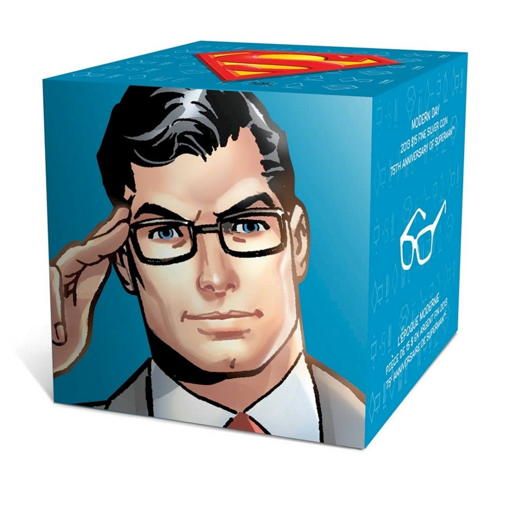 2013 Canada $15 Modern Day Superman 1/2oz. Fine Silver (No Tax)