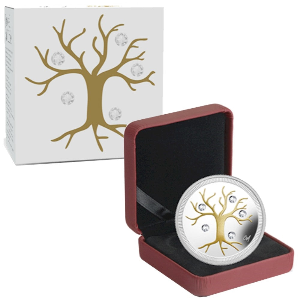 2014 Canada $3 Jewel of Life Fine Silver Coin