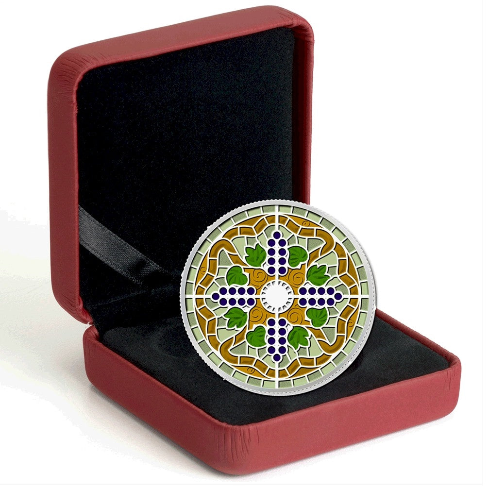 2014 Canada $20 Stained Glass: Casa Loma Fine Silver (TAX Exempt)