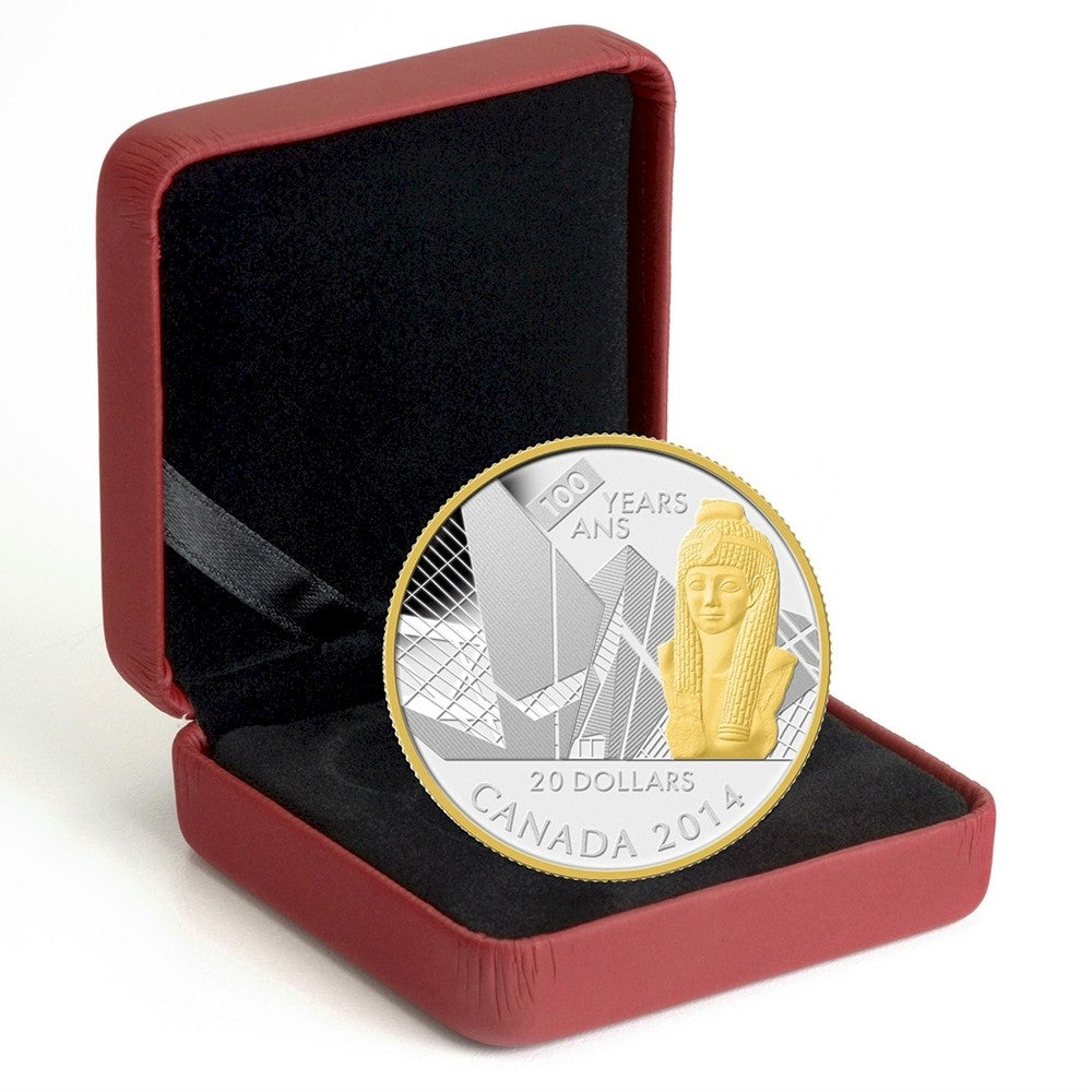 2014 Canada $20 Royal Ontario Museum Centennial Fine Silver (No Tax)