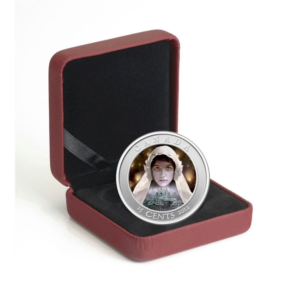 2014 Canada 25-cent Haunted Canada - Ghost Bride Cupronickel (#1)