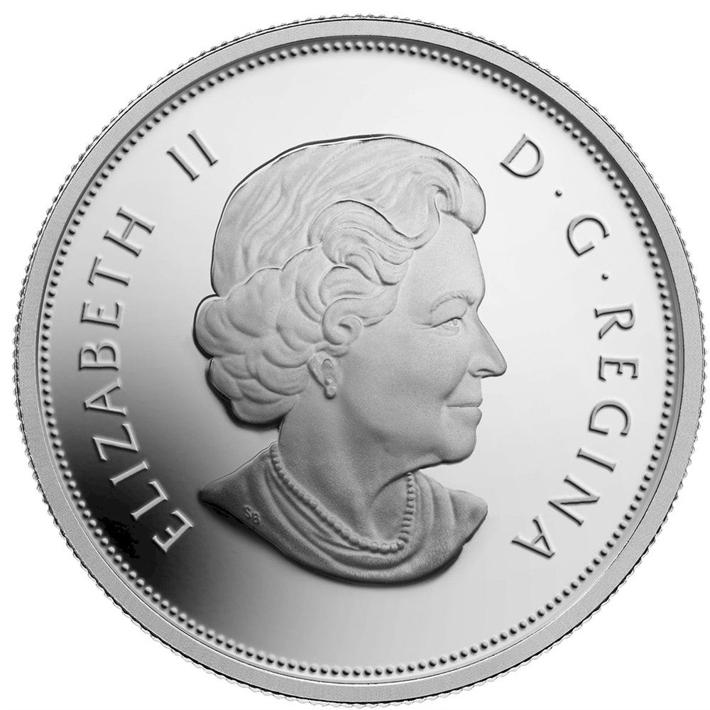 2014 Canada $50 Maple Leaves 5oz. Fine Silver Coin (TAX Exempt)