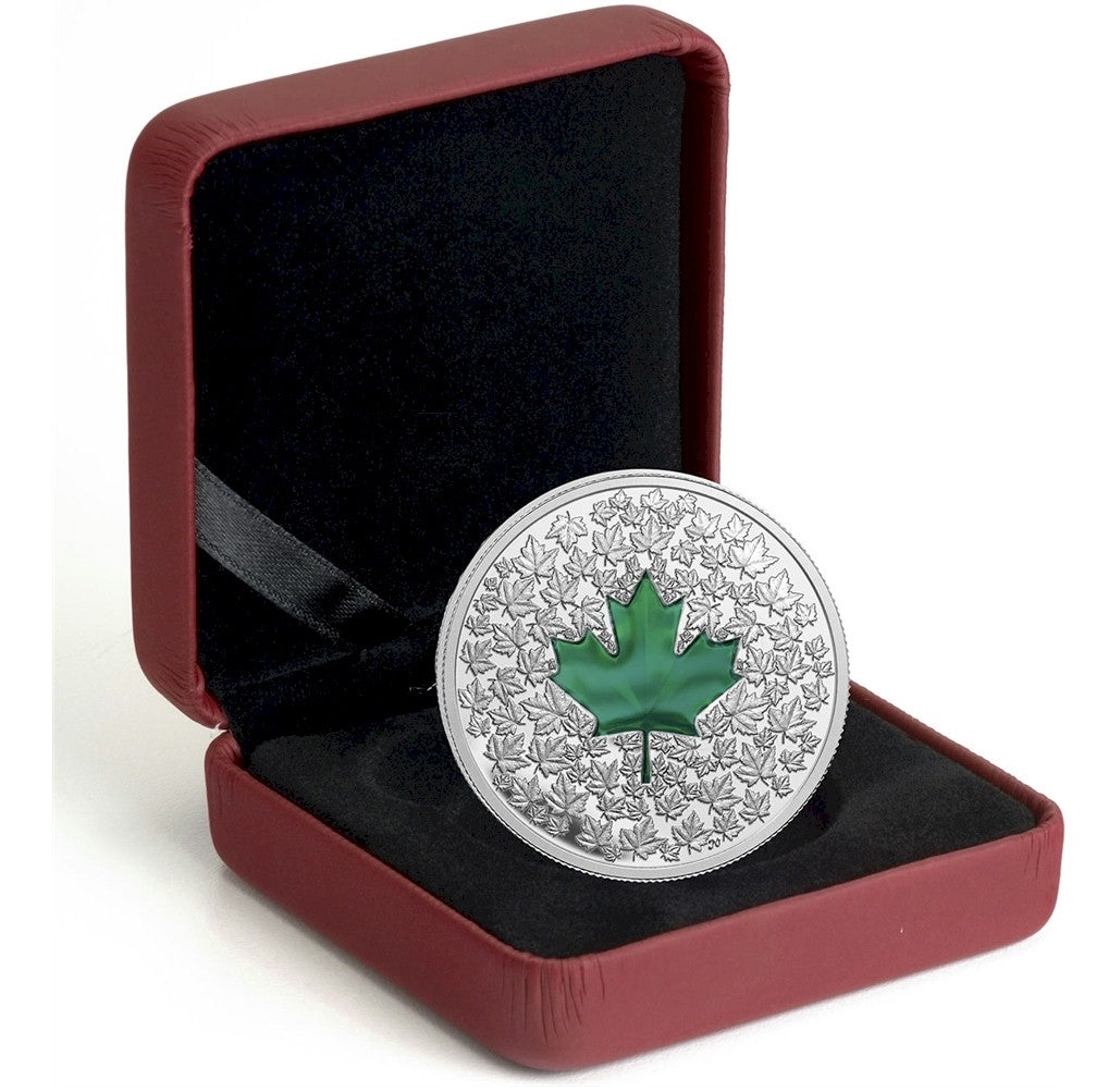 2014 Canada $20 Maple Leaf Impression (#2) Fine Silver (No Tax)