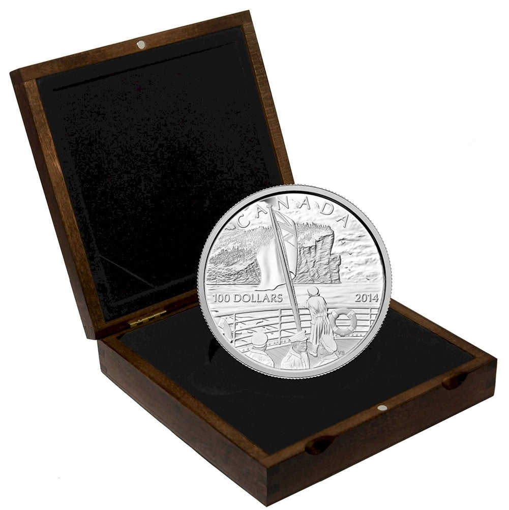 2014 Canada $100 100th Anniversary of the Declaration of WWI (No Tax)
