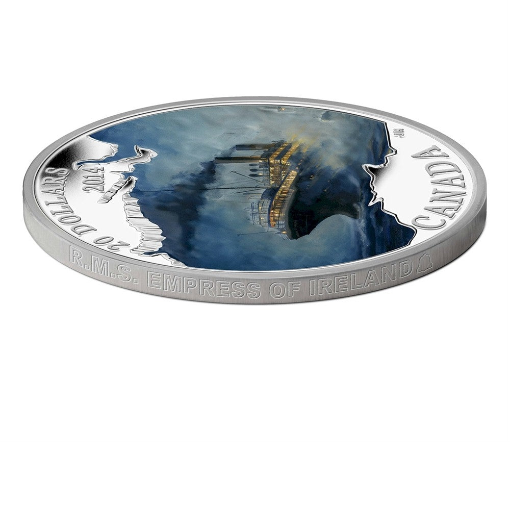 2014 $20 Lost Ships in Canadian Waters - Empress of Ireland (No Tax)