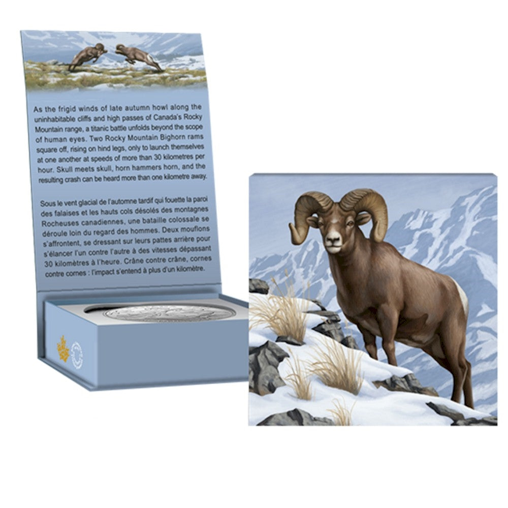 2014 Canada $100 Bighorn Sheep ($100 for $100) Fine Silver (TAX Exempt)
