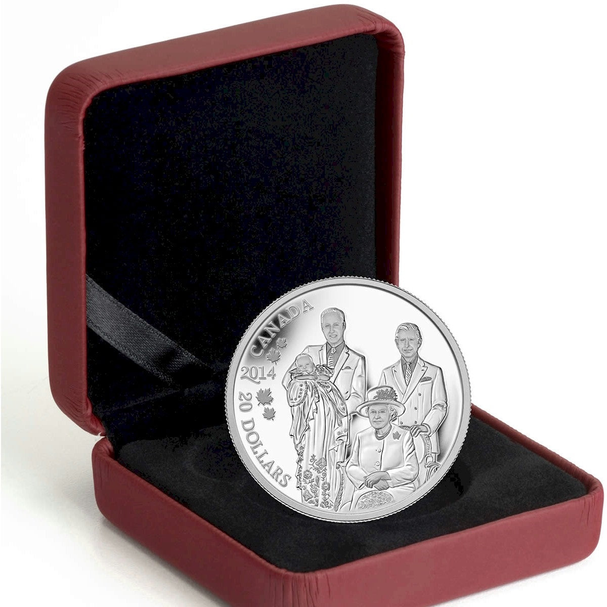 2014 Canada $20 Royal Generations Fine Silver (No Tax)