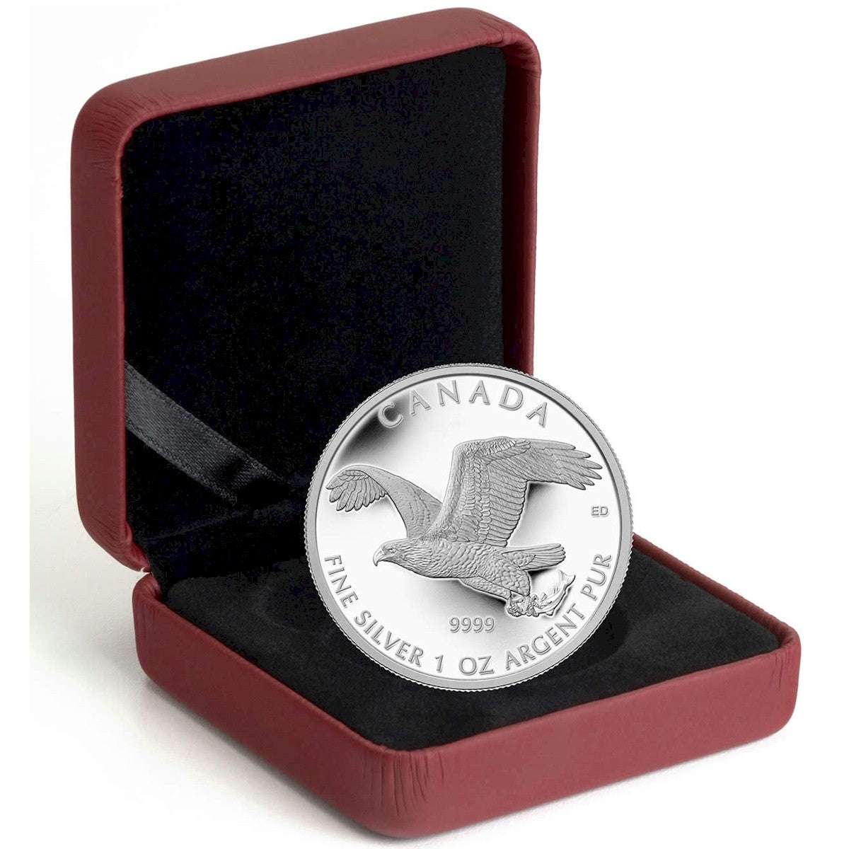 2014 Canada $5 Bald Eagle Fine Silver Coin (TAX Exempt)