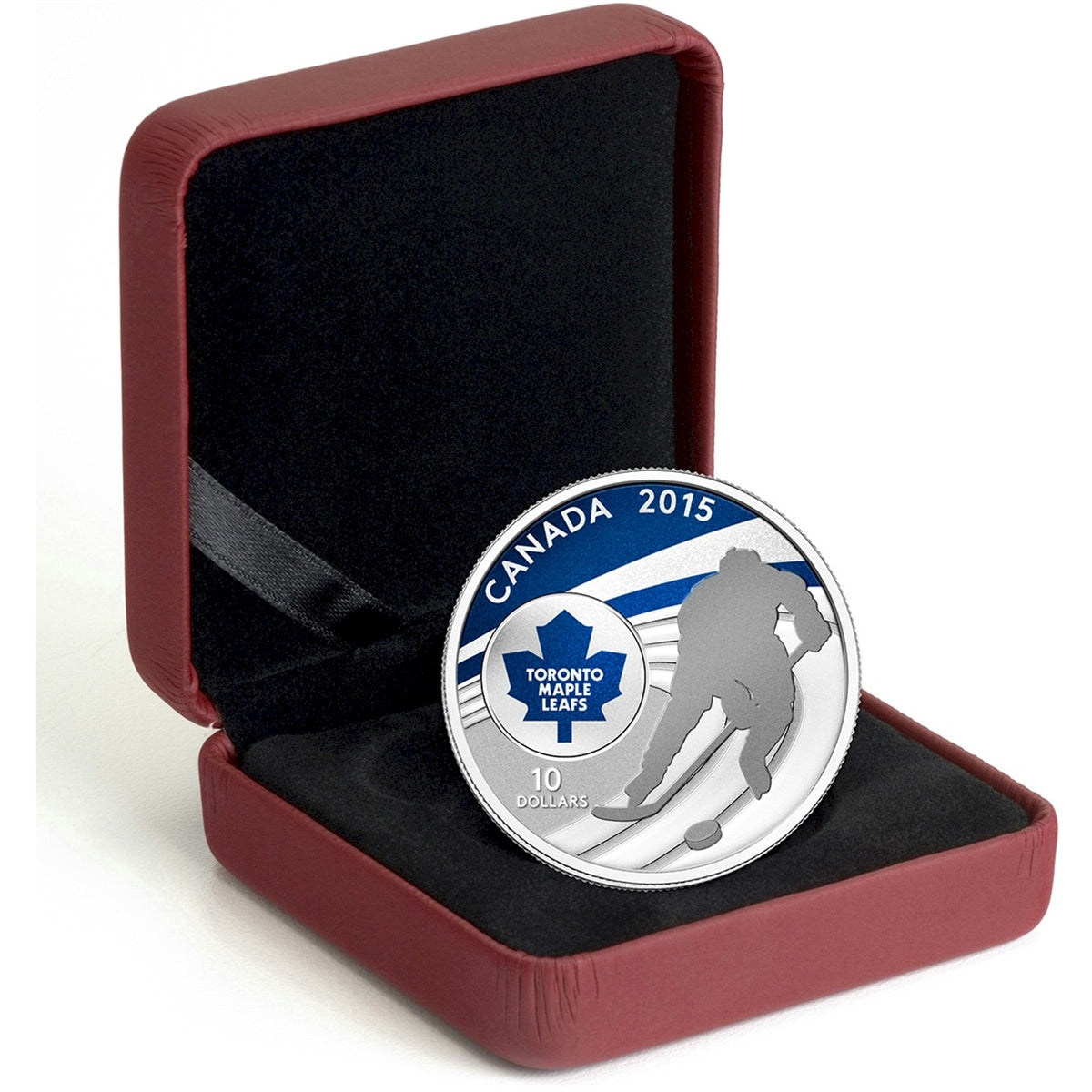 2015 Canada $10 Toronto Maple Leafs Fine Silver (No Tax)