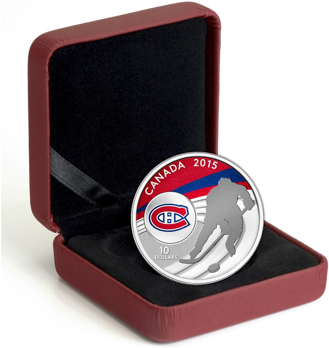 2015 Canada $10 Montreal Canadiens Fine Silver Coin (No Tax)