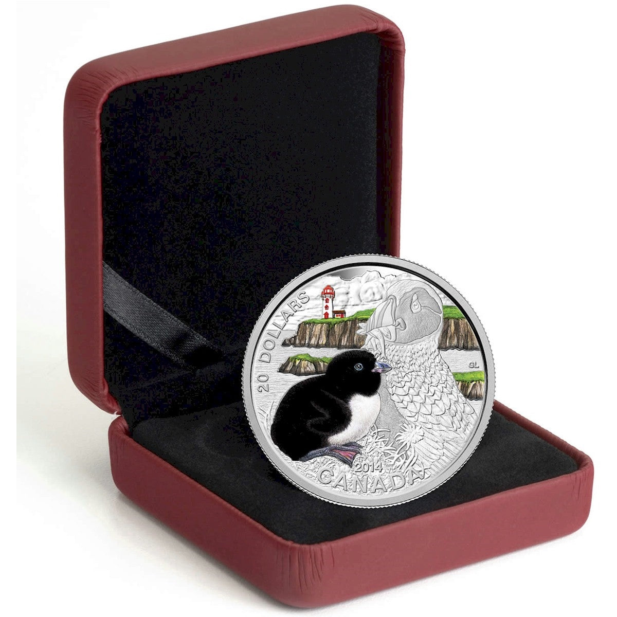 2014 Canada $20 Baby Animals - Atlantic Puffin Fine Silver (No Tax)