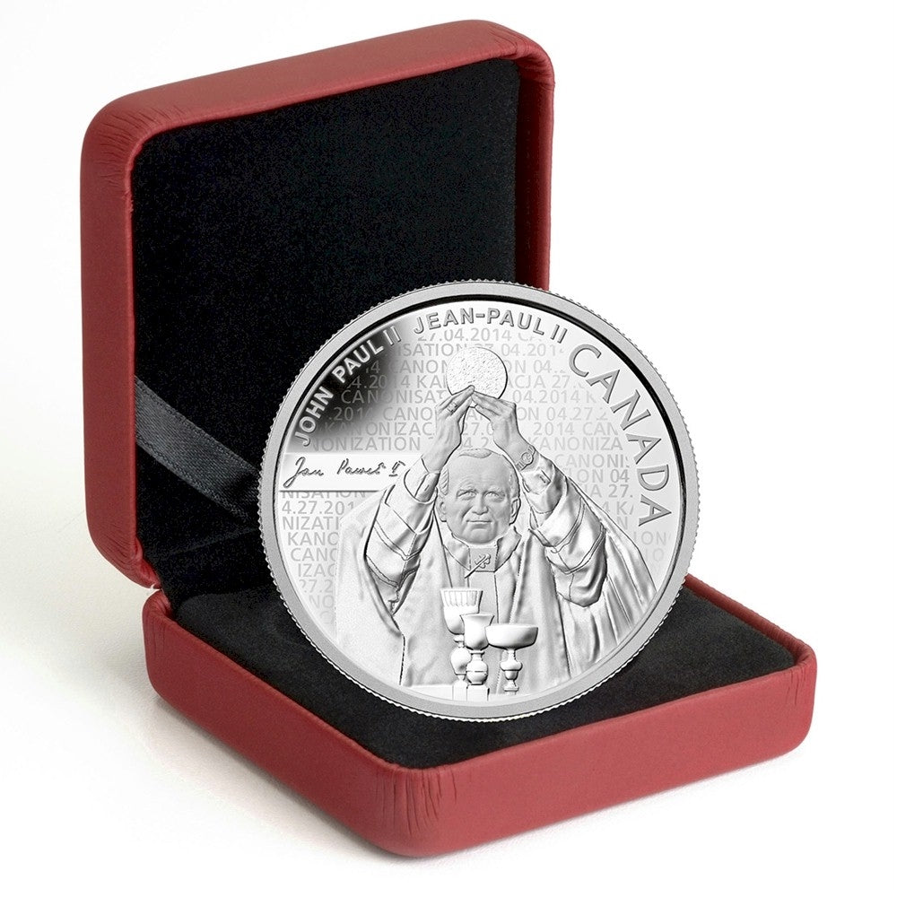 2014 Canada $10 Pope John Paul II Fine Silver (No Tax)