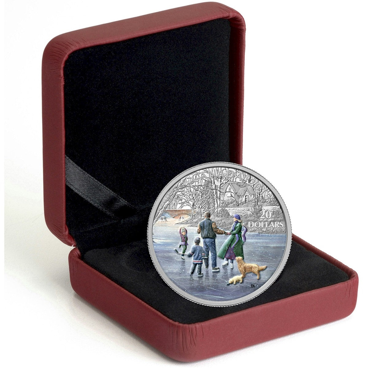 2015 Canada $20 Ice Dancer Fine Silver Coin (TAX Exempt)