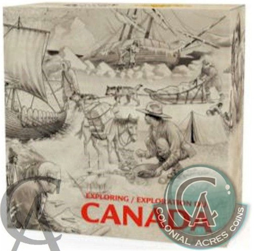 2014 $15 Exploring Canada - West Coast Exploration Fine Silver (TAX Exempt)