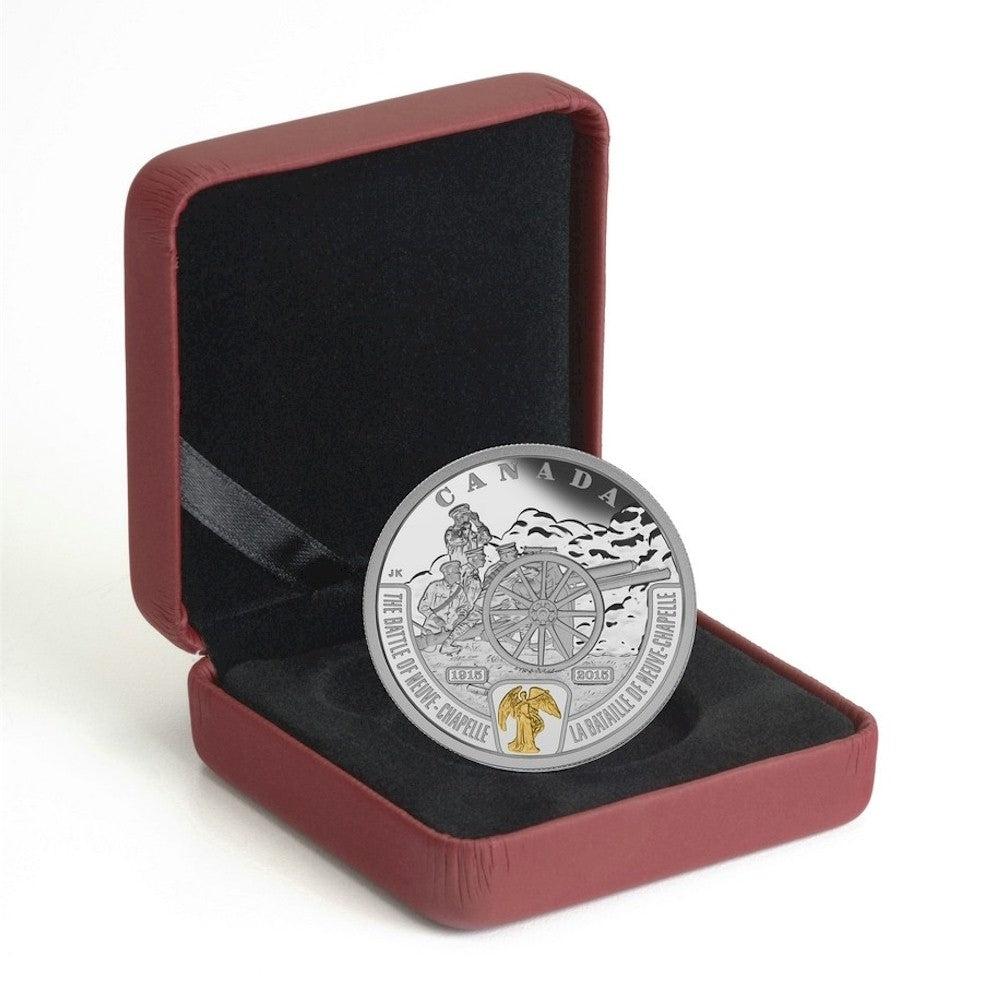 2015 Canada $20 WWI Battlefront - Battle of Neuve-Chapelle (No Tax)