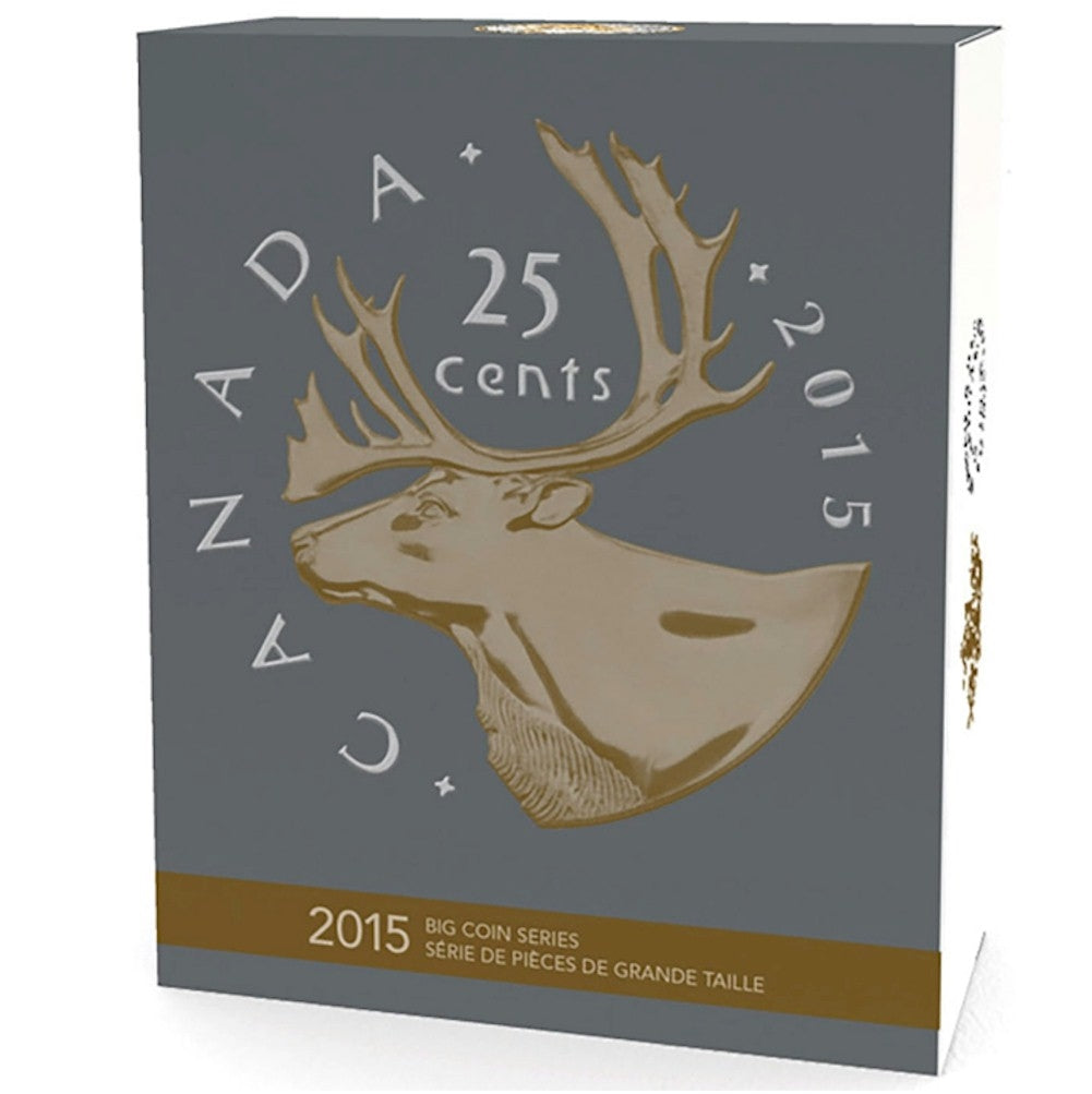 2015 Canada 5oz. 25-cent Big Coin Fine Silver (No Tax)