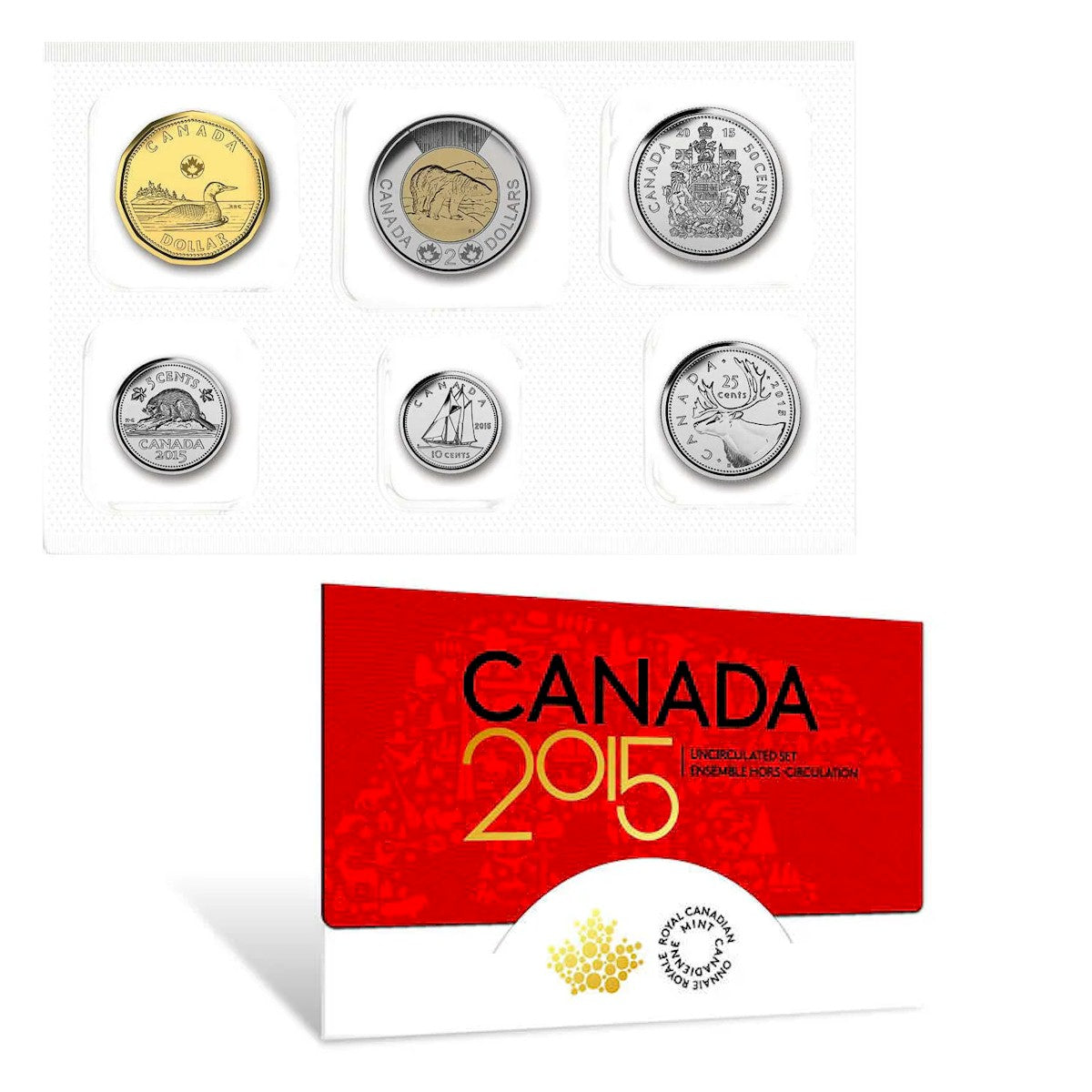 2015 Canada Uncirculated Proof Like Set