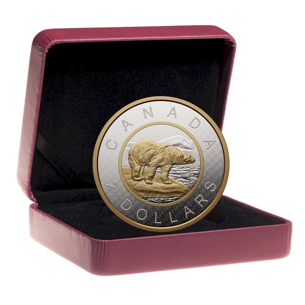 2015 Canada $2 5oz. $2 Big Coin Fine Silver (TAX Exempt)