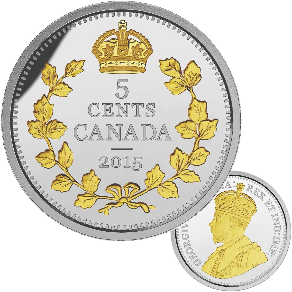 2015 Canada Legacy of the Nickel 6-Coin Set in Deluxe Box (No Tax)