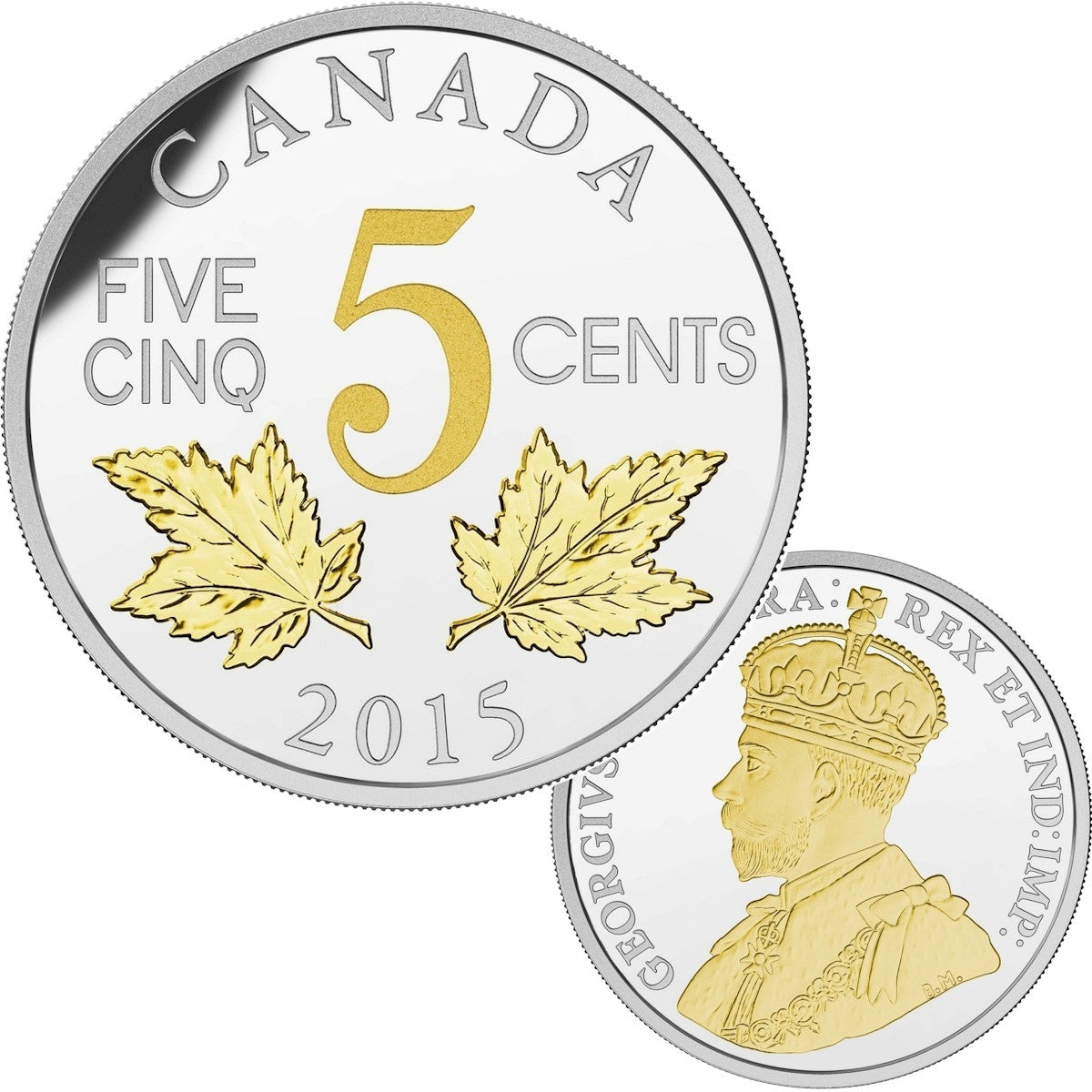 2015 Canada Legacy of the Nickel 6-Coin Set in Deluxe Box (No Tax)
