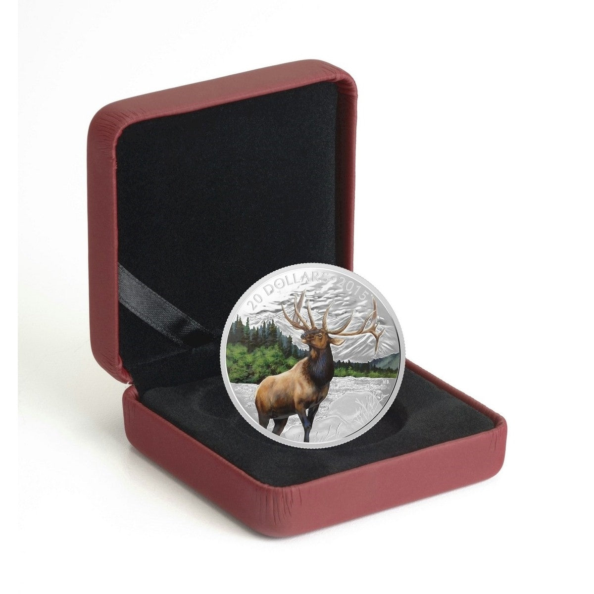 2015 Canada $20 Majestic Elk Fine Silver Coin (TAX Exempt)