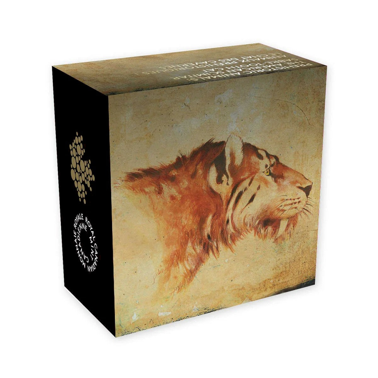 2015 Canada $5 Prehistoric Animals - Scimitar Sabre-Tooth Cat Gold (No Tax)